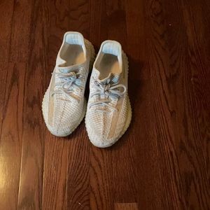 White yeezy boost 350 non reflective size 7